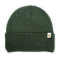Rustek 100% Merino Wool Watch Cap | Green/Black Stripe