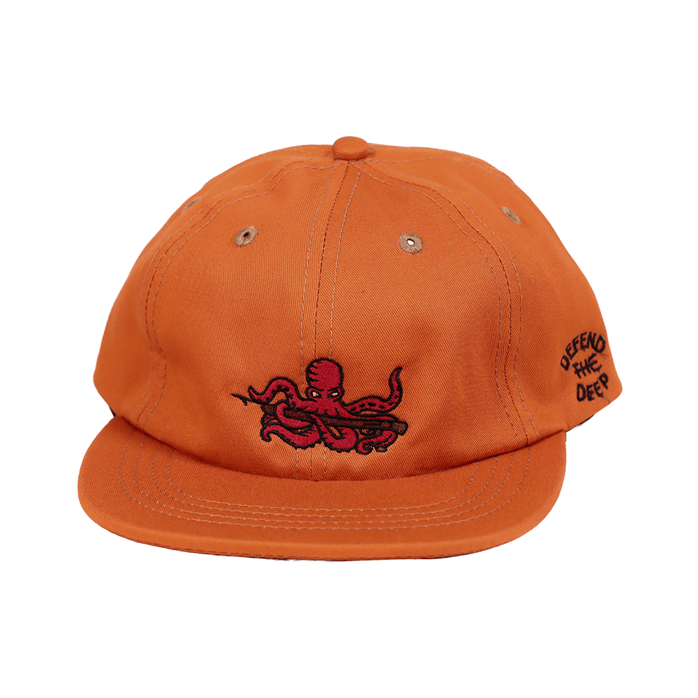 Defend the Deep Octopus 100% Organic Cotton Dad Hat | Sweet Potato