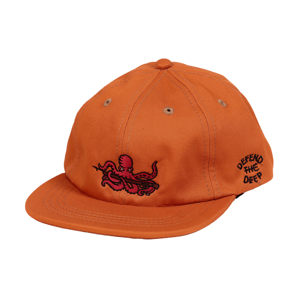 Defend the Deep Octopus 100% Organic Cotton Dad Hat | Sweet Potato