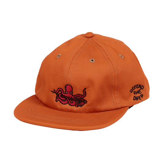 Defend the Deep Octopus 100% Organic Cotton Dad Hat | Sweet Potato