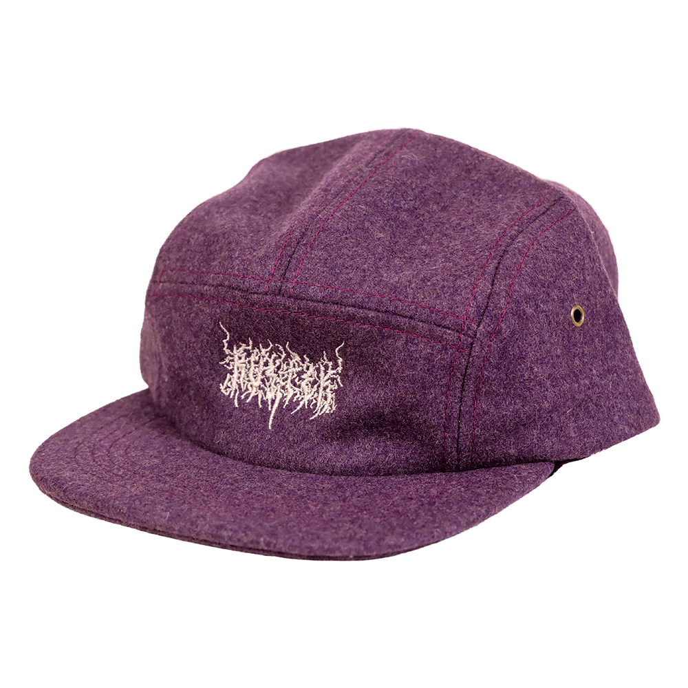 Rustek Heavy Metal 100% Wool Loden Camp Cap | Mulberry