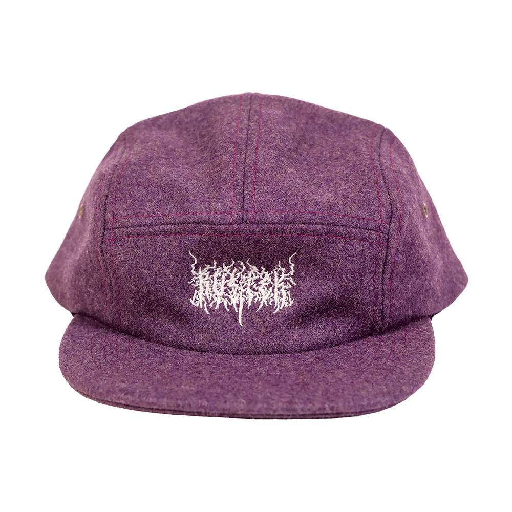 Rustek Heavy Metal 100% Wool Loden Camp Cap | Mulberry