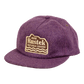 Rustek Natural Goods 100% Wool Loden Strapback | Mulberry