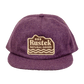 Rustek Natural Goods 100% Wool Loden Strapback | Mulberry