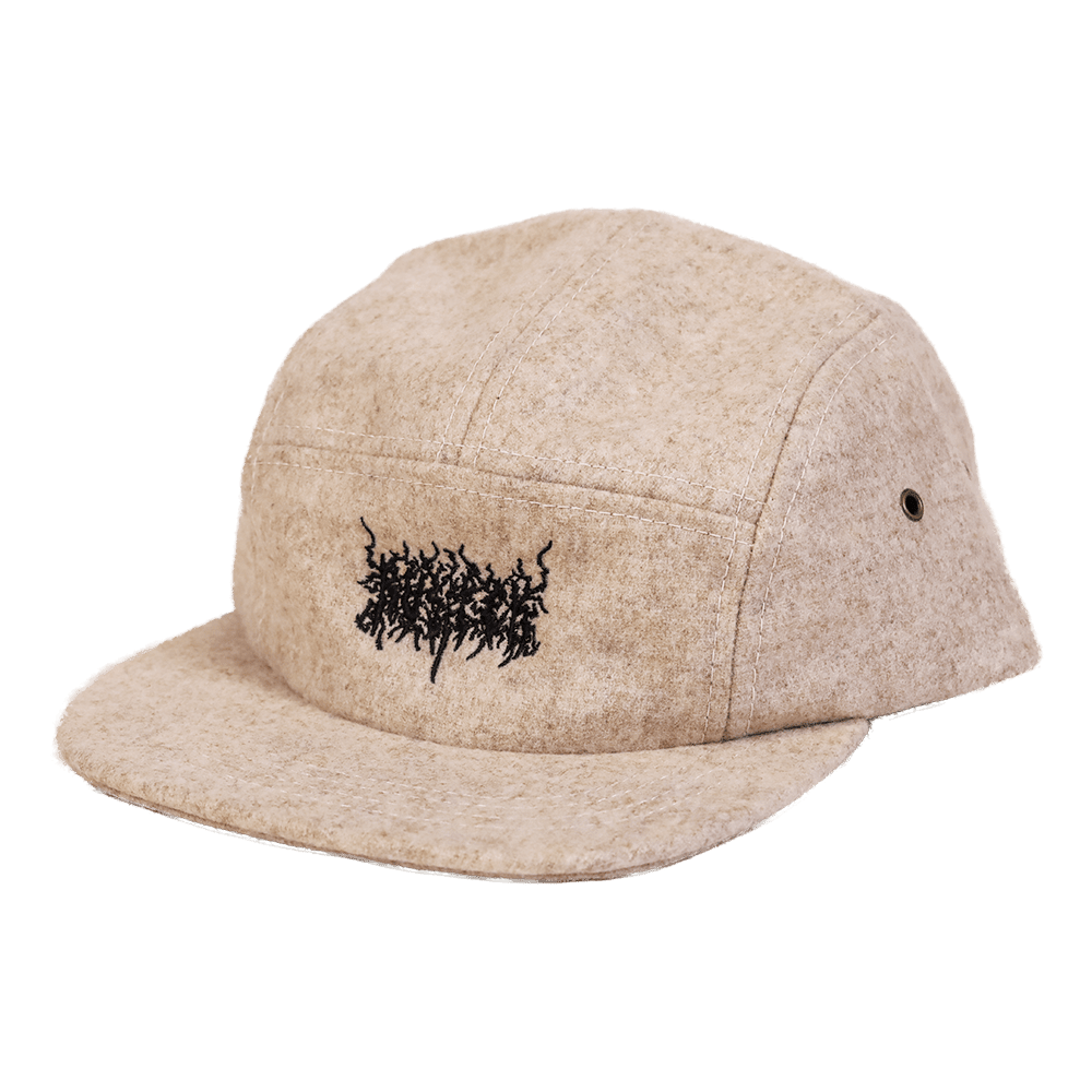 Rustek Heavy Metal 100% Wool Loden Camp Cap | Oatmeal