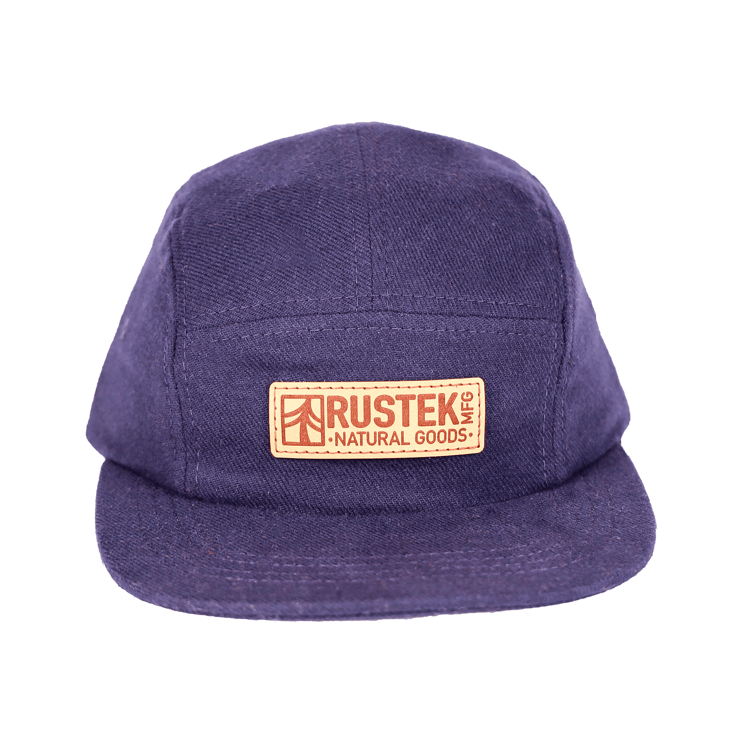 Canby Brushed Cotton Camp Cap | Blue