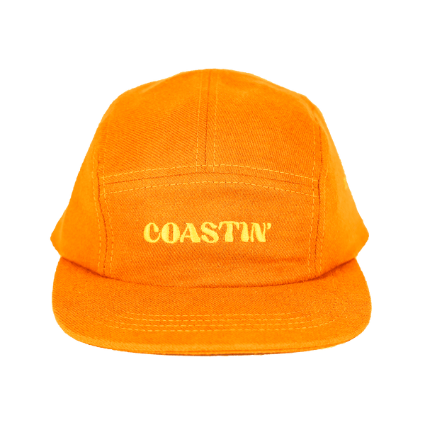 Coastin Brushed Cotton Camp Cap | Orange – Rustek