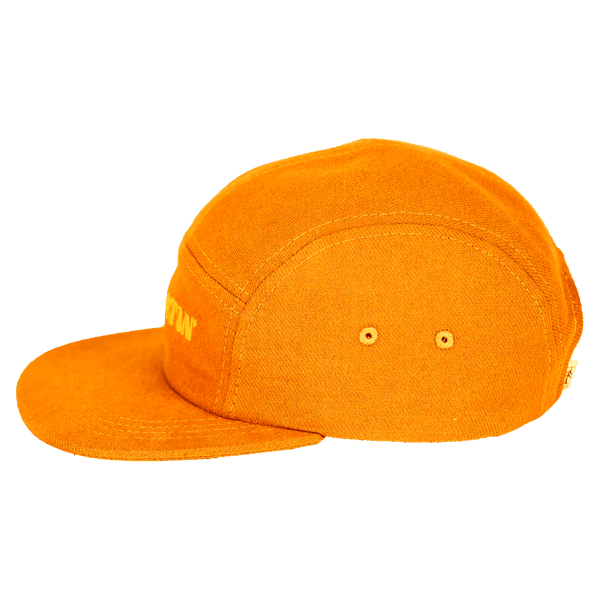 Coastin Brushed Cotton Camp Cap | Orange – Rustek