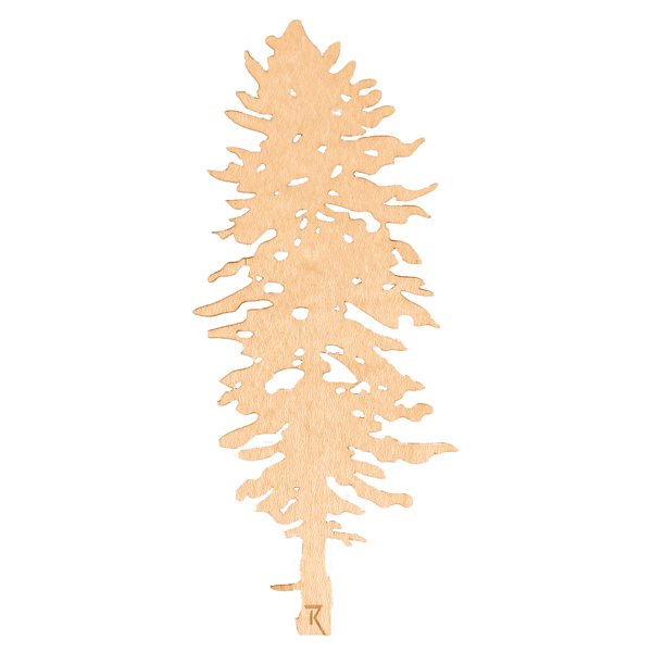 Doug Fir Wood Sticker - Rustek