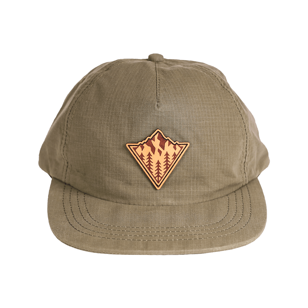 Peaking DryTek Waxed Ripstop Strapback | Green