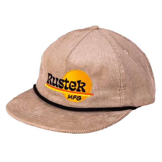 Rustek MFG Retro Hemp Corduroy Strapback | Beige