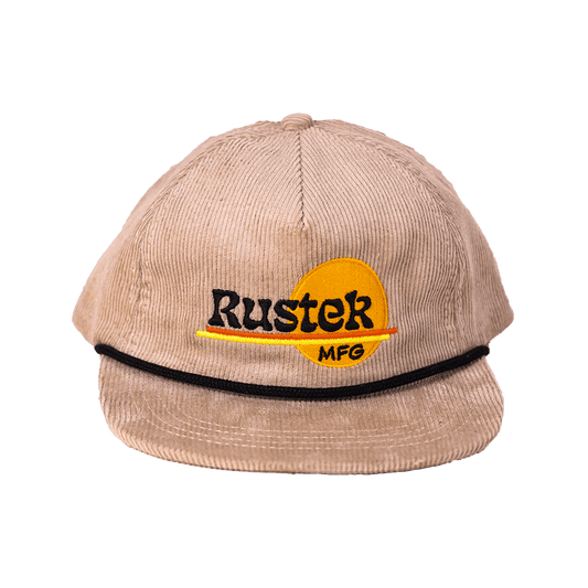 Rustek MFG Retro Hemp Corduroy Strapback | Beige