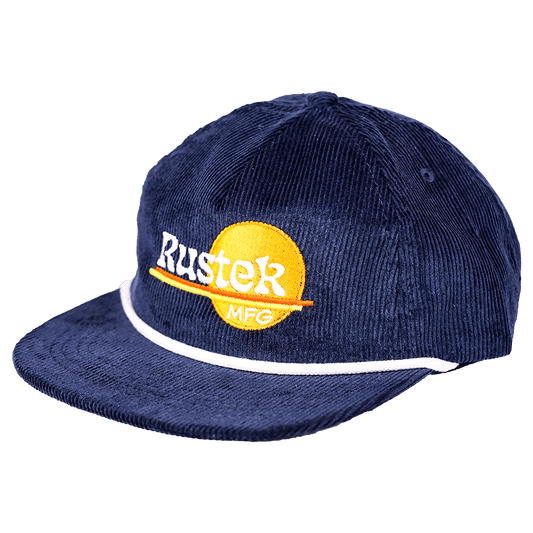 Rustek MFG Retro Hemp Corduroy Strapback | Blue