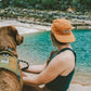 Canby Brushed Cotton Camp Cap | Orange
