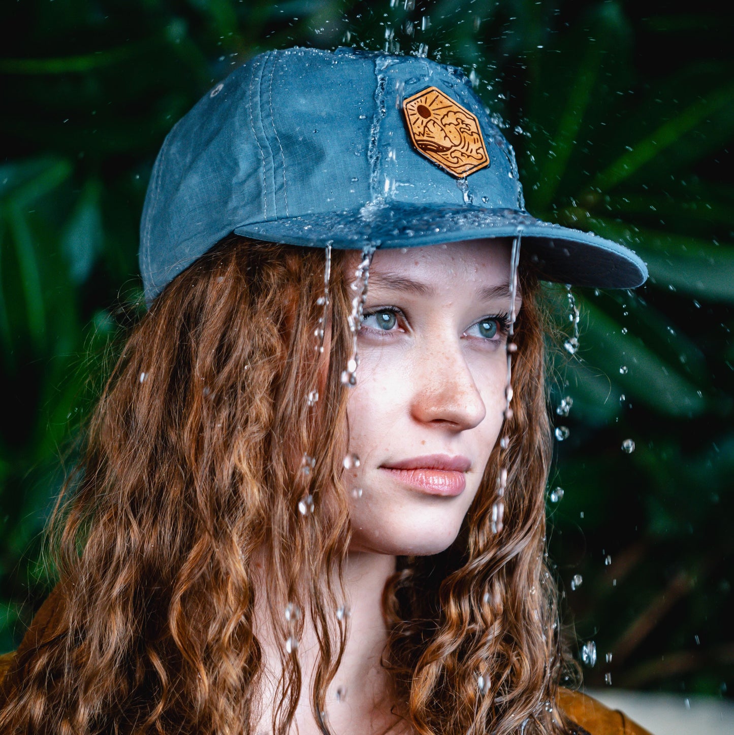 North Coast DryTek Waxed Ripstop Strapback | Blue