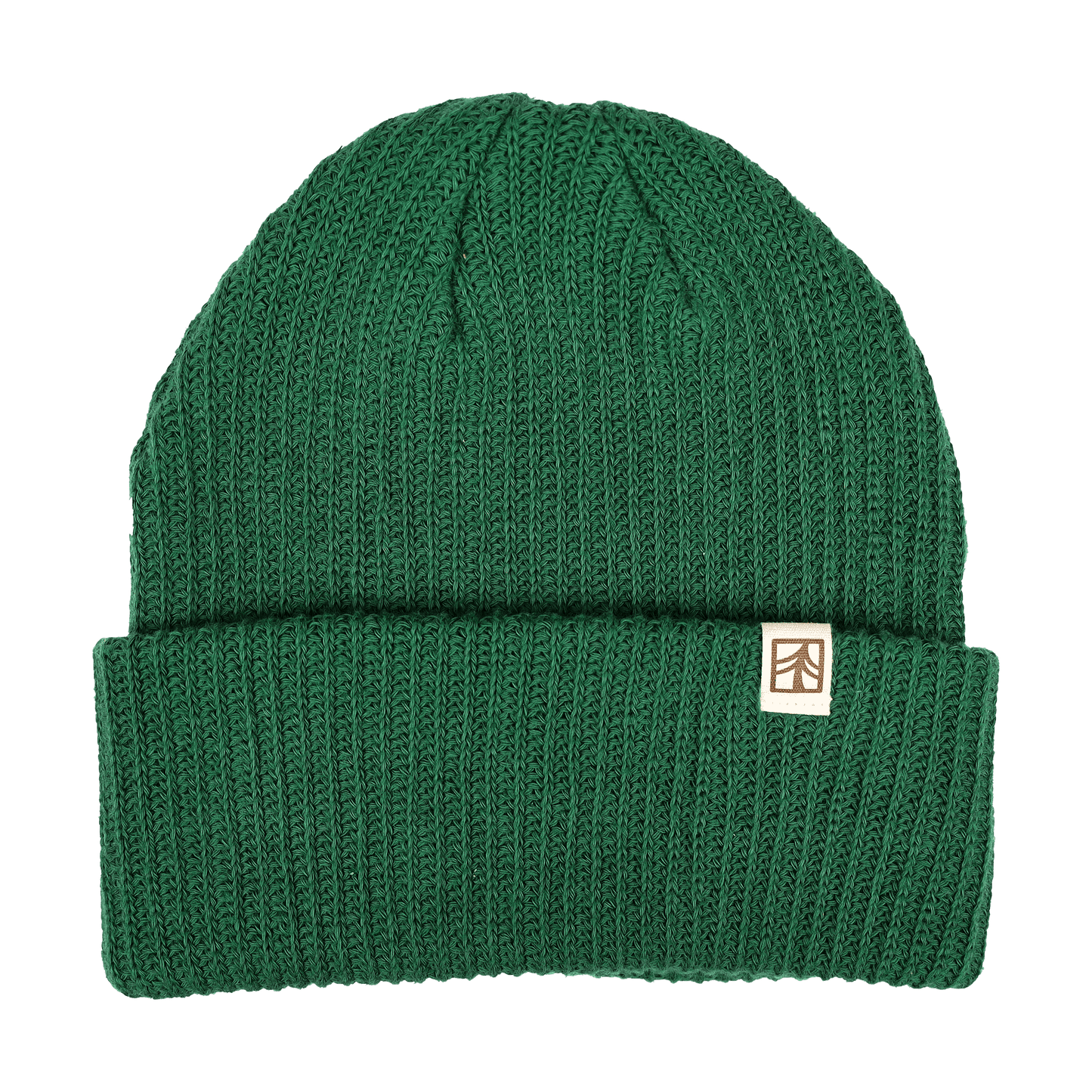 Rustek 100% Organic Cotton Beanie | Green