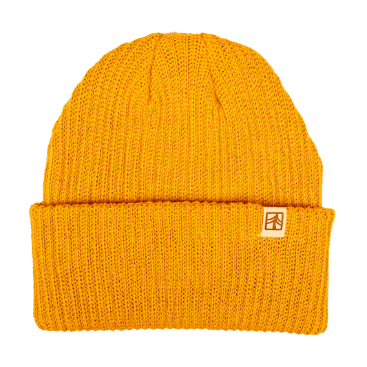 Rustek 100% Organic Cotton Beanie | Marigold