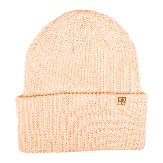 Rustek 100% Organic Cotton Beanie | Natural