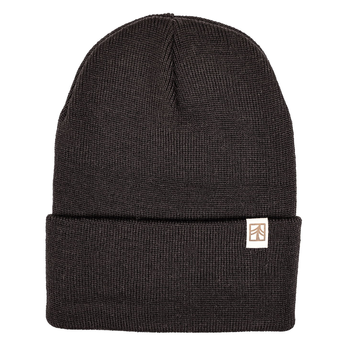 Rustek 100% Merino Wool Watch Cap | Black