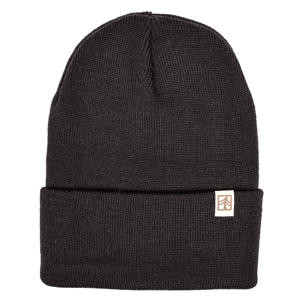 Rustek 100 Merino Wool Watch Cap Black