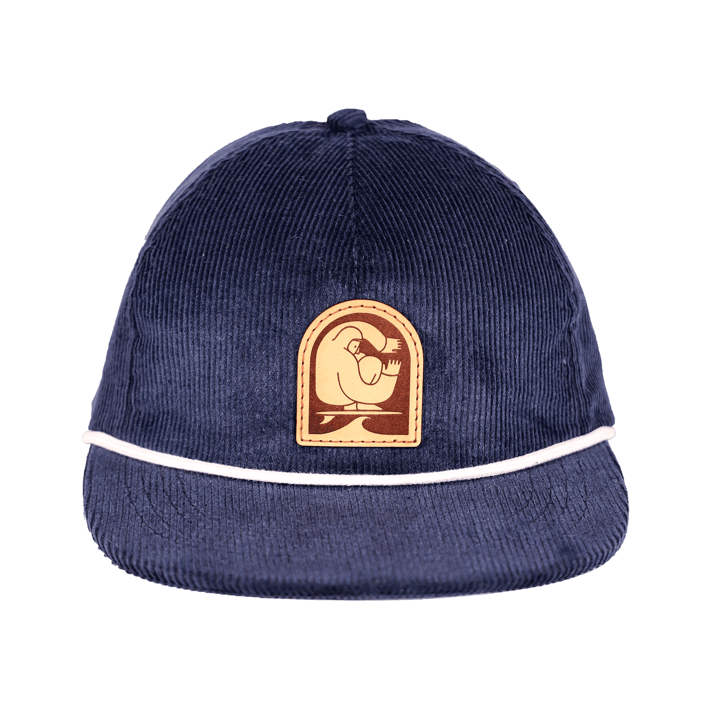 Seaside Hemp Corduroy Strapback | Blue