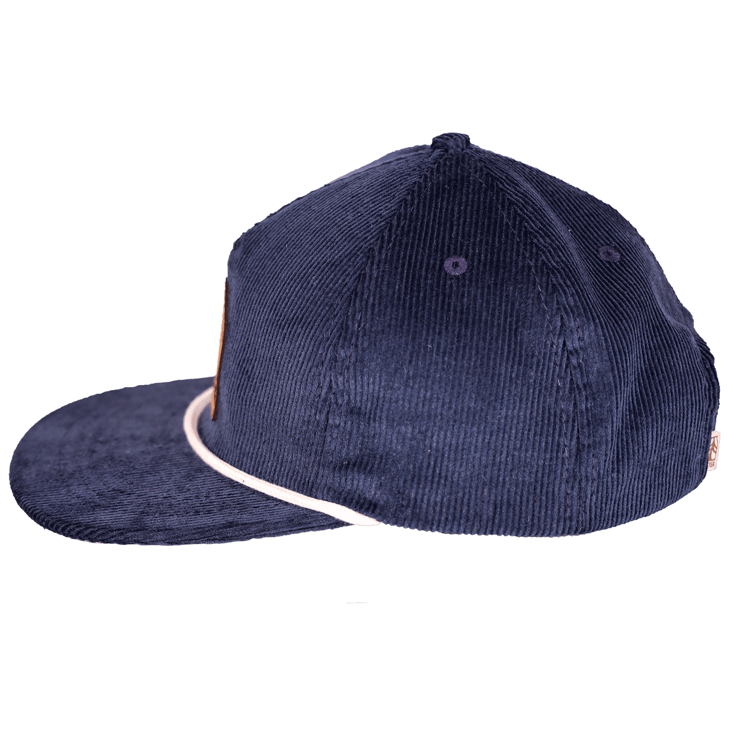 Seaside Hemp Corduroy Strapback | Blue