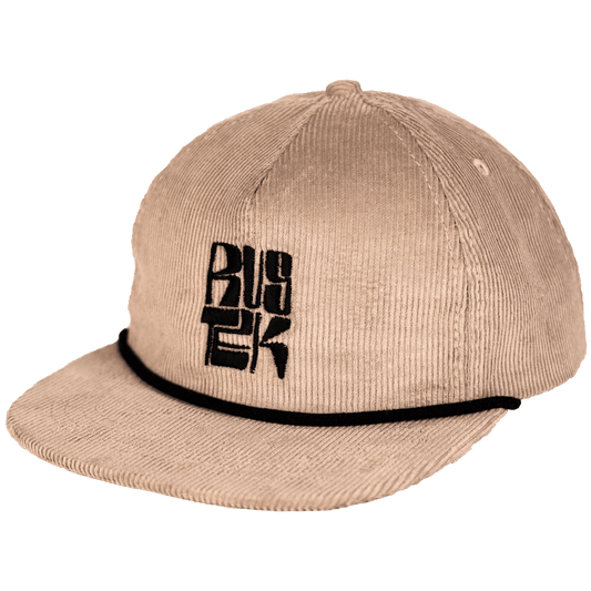 Trillium Hemp Corduroy Strapback | Beige