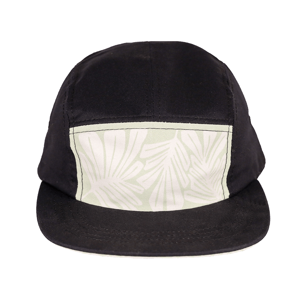 Tryon Printed Cotton Camp Cap