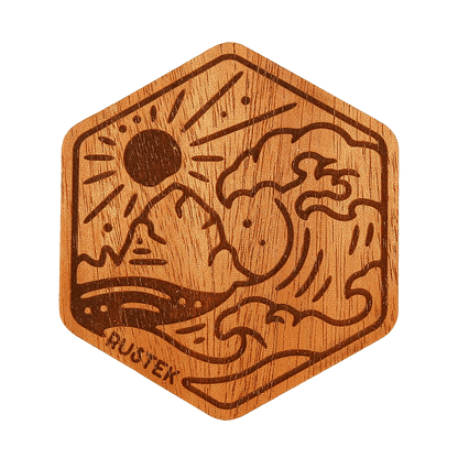 North Coast Wood Sticker