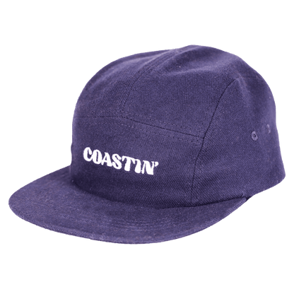 Coastin Brushed Cotton Camp Cap | Blue