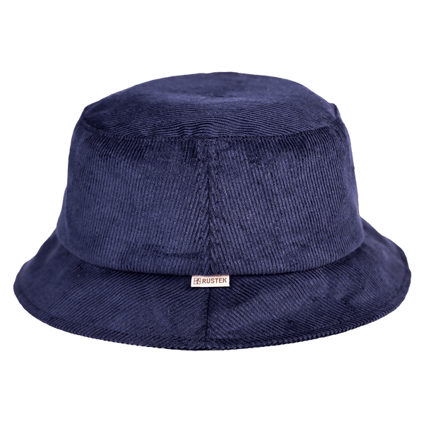 Rockaway Hemp Corduroy Bucket Hat Blue - Main Image