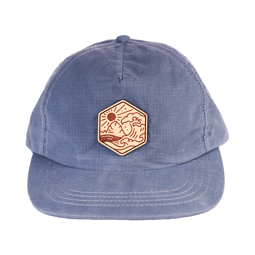 North Coast DryTek Waxed Ripstop Strapback | Blue