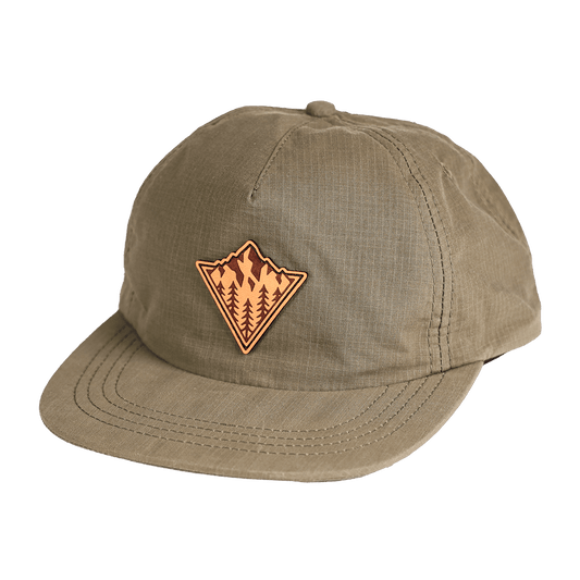 Peaking DryTek Waxed Ripstop Strapback | Green