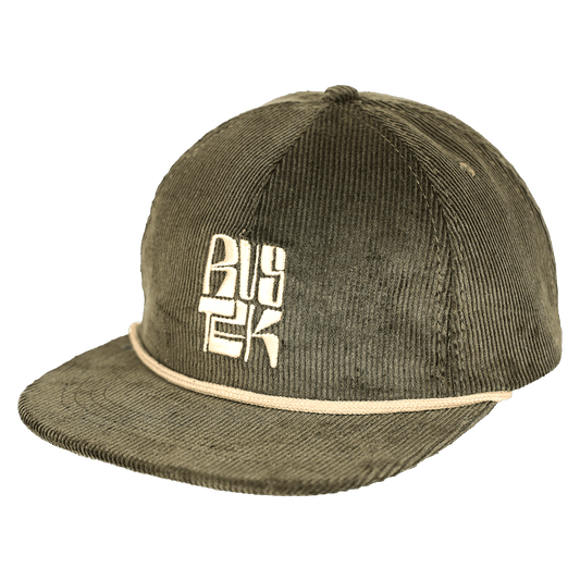 Trillium Hemp Corduroy Strapback | Green