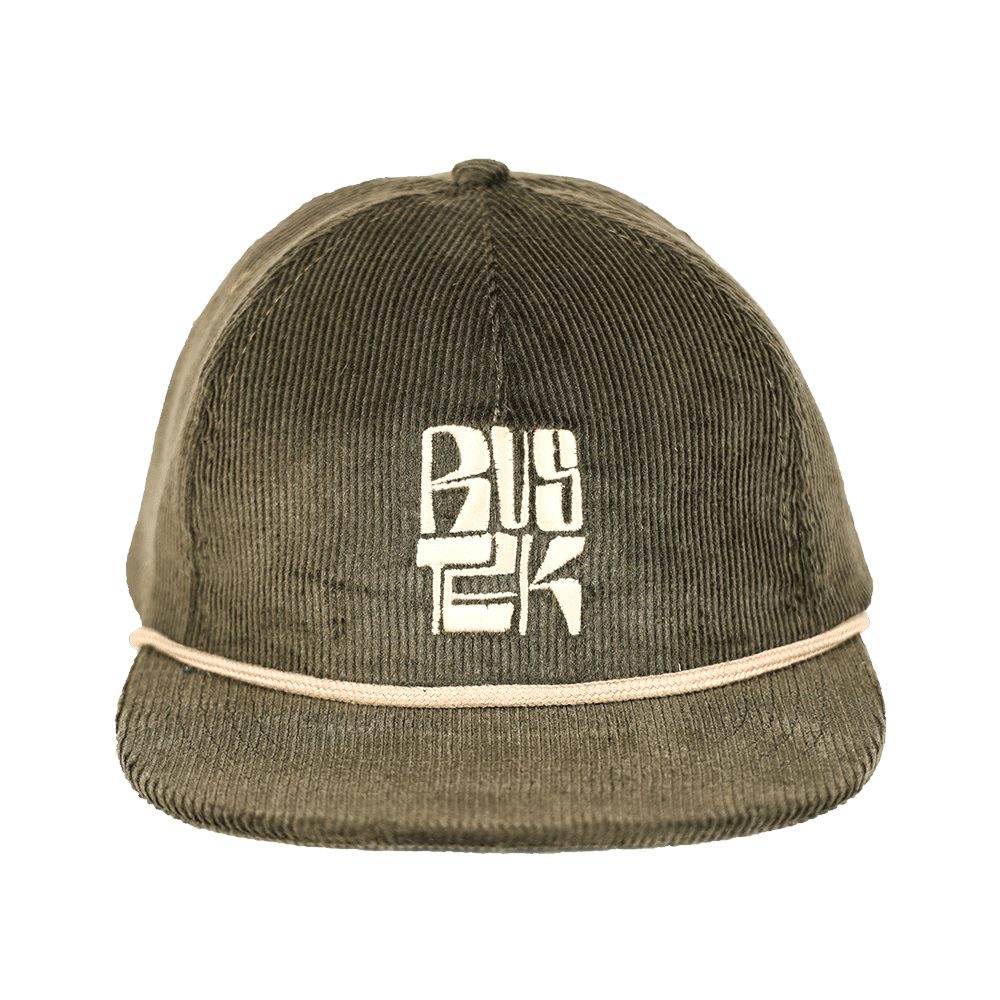 Trillium Hemp Corduroy Strapback | Green