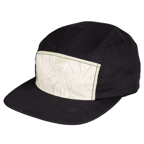 Contrast panel camp retail cap